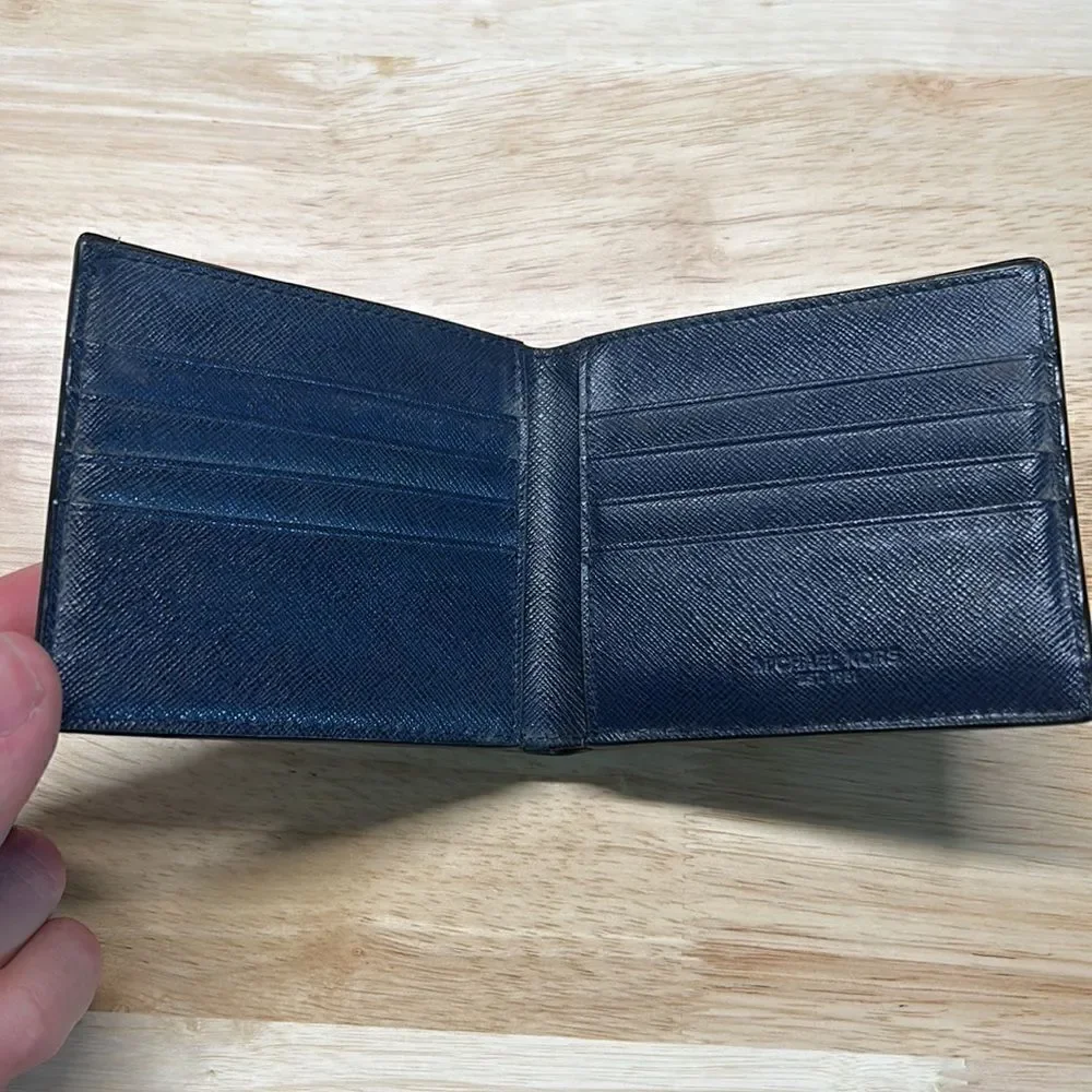 Michael Kors Navy Blue Wallet - Picture 3 of 8